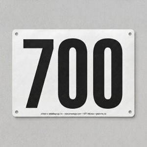 Express 2 Race Bibs (7.5" x 5.75" Pack of 100)